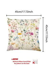 1条春季花卉图案桌旗，现代风格，家居厨房装饰；1条桌旗，4个餐垫，1个靠垫套；桌旗和餐垫套装；多种产品组合可选；家居装饰、室内/室外派对用品、房间装饰。适用于日常家居厨房装饰和活动派对装饰。 - 彩色 - 查看 11