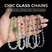 Original Crystal Multi-Purpose Phone Strap, Wrist Lanyard, Keychain, Bag Charm, DIY Gift - A03 - View 2