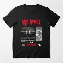 Fatal Frame II Crimson Butterfly Streetwear Style Essential 2026 T-Shirt For Men Women Horror Game J-Horror Graphic Short Sleeve Tee Soft 100% Cotton Casual Japanese Ghost Streetwear Top Unisex Summer Fashion Gift - 黑色 - 查看 1