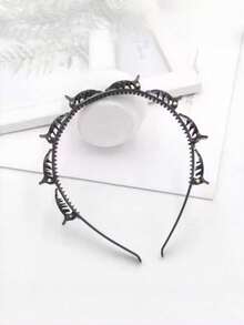 2 chiếc băng đô dệt, băng đô rỗng hai lớp, phụ kiện trang trí tóc cho trán và tóc mái. - nhiều màu - Xem 6