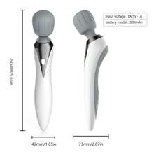 MiSMON Wireless Massager, Muscle Relaxation For Neck, Back, Shoulder, Waist, Handheld Stress Relief Therapy, Back Massager, Abdominal Massager, Arm & Limb Massager, Relaxation Massager, Body Relaxation Massager, Handheld Massager - Multicolor - View 4