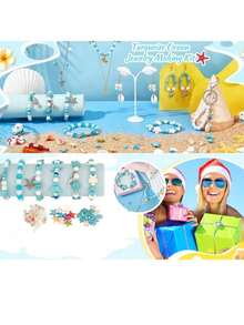 Conjunto de 30 pingentes sortidos de conchas naturais (estilo aleatório) para confecção de bijuterias DIY, incluindo pingentes de conchas, estrelas-do-mar e tartarugas, com furos para pulseiras, colares, brincos, tornozeleiras e acessórios. - Tamanho Único - Ver 9