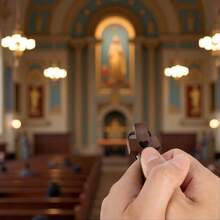 2 chiếc móc khóa hình thánh giá bằng gỗ óc chó, quà tặng ý nghĩa. Thánh giá nhỏ cầm tay bằng gỗ kèm túi lưới giúp giảm áp lực lên ngón tay. Quà tặng tôn giáo Cơ đốc giáo, quà tặng nhà thờ, quà tốt nghiệp, quà sinh nhật. - Xem 5