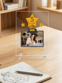 Quà tặng cá nhân hóa nhân viên xuất sắc tháng bằng acrylic, khung vàng, ảnh và chữ, bảng quà tặng cá nhân hóa, bảng acrylic, quà cảm ơn cá nhân hóa, quà tặng ảnh mạ vàng nhân viên xuất sắc tháng, bảng quà tặng cá nhân hóa cho nhân viên. - Nhiều màu - Xem 15