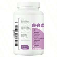NMN 1,000mg Pure Vitality Formula | Synergistic Blend Of 10 Key Ingredients (Including Vitamin C, Resveratrol, CoQ10, And More),No Fillers, Plant-Based Capsules | Supports NAD+ Levels & Overall Wellness | 120 Capsules - 2 - 查看 5