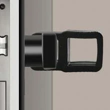 Set de 8 piezas de anillos amortiguadores transparentes de PVC para manijas de puertas, anti-colisión, se ajustan a diferentes tamaños de manijas de puertas - Multicolor - Ver 7