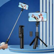 Palo de selfie y trípode inalámbrico Bluetooth Fangtuosi 3 en 1, versión mejorada para viajes al aire libre, regalo del Día de la Madre o cumpleaños - Unitalla - Ver 3