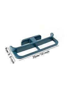 浴室拖鞋架 免打孔 壁挂式 一体式鞋架 节省空间 浴室挂架 - 彩色 - 查看 4