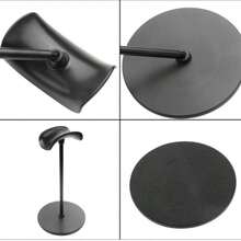 铝合金金属支架，桌面耳机支架，弧形耳机托架，防滑底座，坚固耐用，春季礼物 - 彩色 - 查看 4