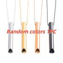 2 Packs Stainless Steel Breathing Necklace For Anxiety Relief – Mindful Jewelry With Calming Breathwork Tool, Perfect Daily Wear & Gift For Women - Multicolor - View 18