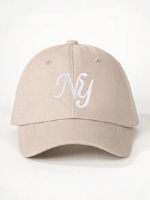 Mũ lưỡi trai thêu logo NY (3 chiếc/1 chiếc), mũ chống nắng ngoài trời có thể điều chỉnh cho bé trai và bé gái, thích hợp cho mùa xuân, mùa thu, du lịch, bãi biển, kỳ nghỉ. - mũ bóng chày - Xem 15
