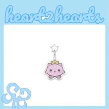 Hearts2Hearts Cartoon Plush Acrylic Keychain, Bag Charm Accessory, Celebrity Inspired - Multicolor - View 8