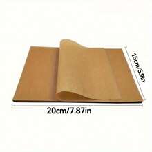 Set Of 150 Pre-Cut Parchment Baking Paper, 5.9x7.87 Inch Unbleached Non-Stick, Half Sheet Baking Sheet Size, Suitable For Baking, Cooking, Grilling, Air Fryer, Steamer, Deep Fryer Accessories For Baking, Cooking, Grilling, Air Frying, And Steaming - Nhiều màu - Xem 7