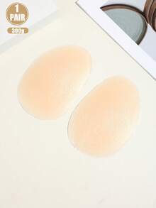 1 Pair 3D Transparent Silicone Buttock Pads And Buttock Enhancement Pads, Seamless Bionic Self-Adhesive Buttock Filler, Silicone Fake Buttocks, Body Filler, Suitable For Real Transforming Lingerie Padding, Leg And Calf Shaping Stickers To Prevent Deformation, Suitable For Buttock Dresses And Tight Pants - Multicolor - View 14