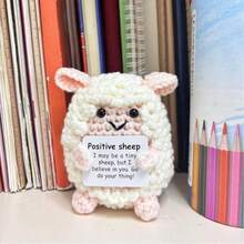 这款精美的钩针编织品附赠一张励志卡片，上面写着“我相信你”。无论您将这份精美的钩针礼物送给朋友、家人还是同事，他们都能感受到您传递的积极能量。 - 彩色 - 查看 5