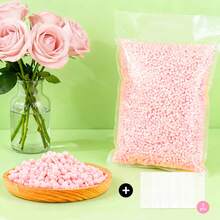 WAXKISS 2000g Large-Capacity Hair Removal Wax Beans Set - Includes 5 Portable Resealable Bags, Professional Depilatory Wax For Full Body Use On Face, Legs, And More - Beans - View 3