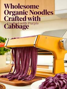 加厚齿轮手动意面机 | 六合一意面机，在家轻松制作劲道新鲜的面条/饺子皮/馄饨皮。升级加厚齿轮：这款手动意面机配备升级加厚齿轮，耐用性提升30%，擀面更轻松，不易打滑。六合一多功能：可制作圆面、宽面、细面、饺子皮、馄饨皮和包子皮，满足您所有自制意面的需求。 - 彩色 - 查看 6