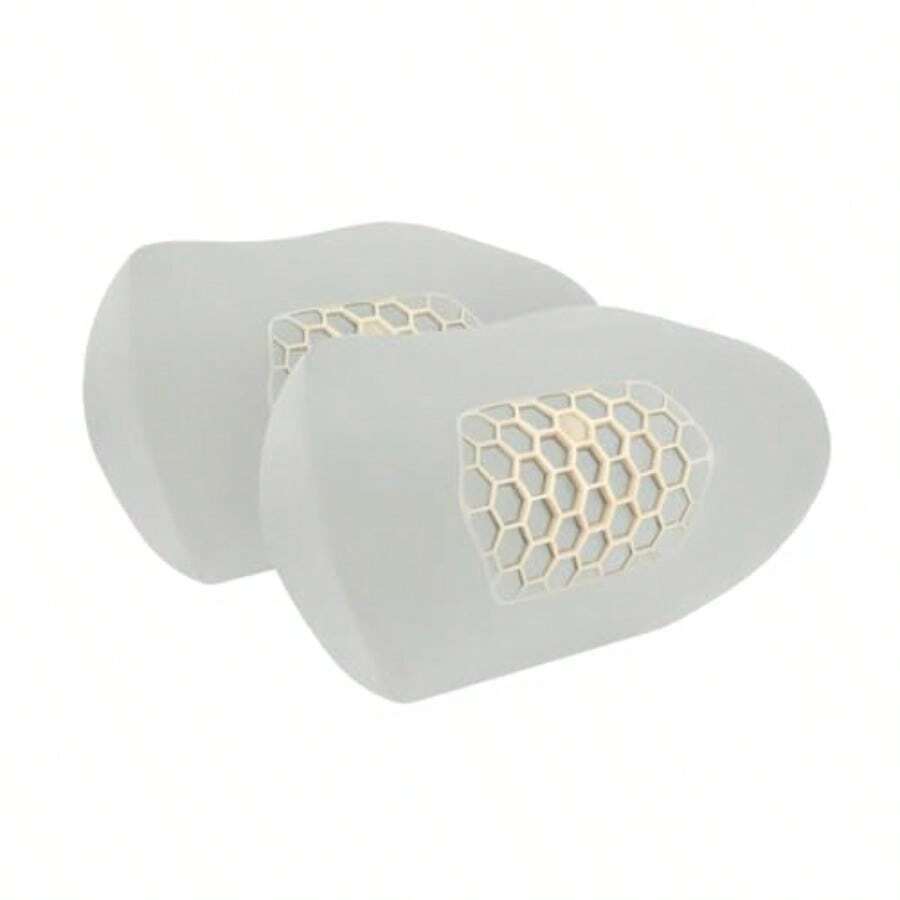 One Car Neck Pillow For / Y/S/X TPE + Slow-Rebound Memory Foam The Adjustable Strap Hidden Zipper Design Easy Removable Pillowcase For All Season - Lunar White - Trắng ánh trăng - Xem 1