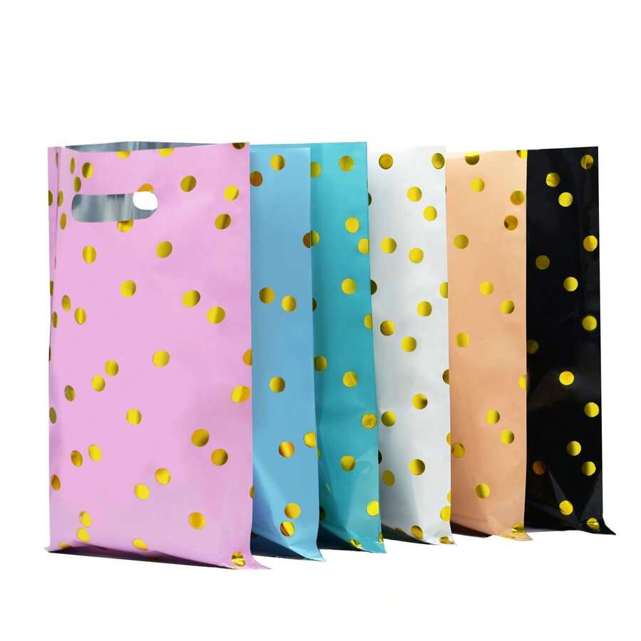 30pcs Party Gift Bags, Packaging Bags, Children & Adult Birthday Party Small Gift Bags, Baby Birthday Party Gift Bags - Multicolor - View 1