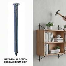 27pcs 2 Inch Wall Nails,Galvanized Hardware Nails,Good Hardness Wall Nails For Hanging Pictures - 2in(27pcs) - View 9