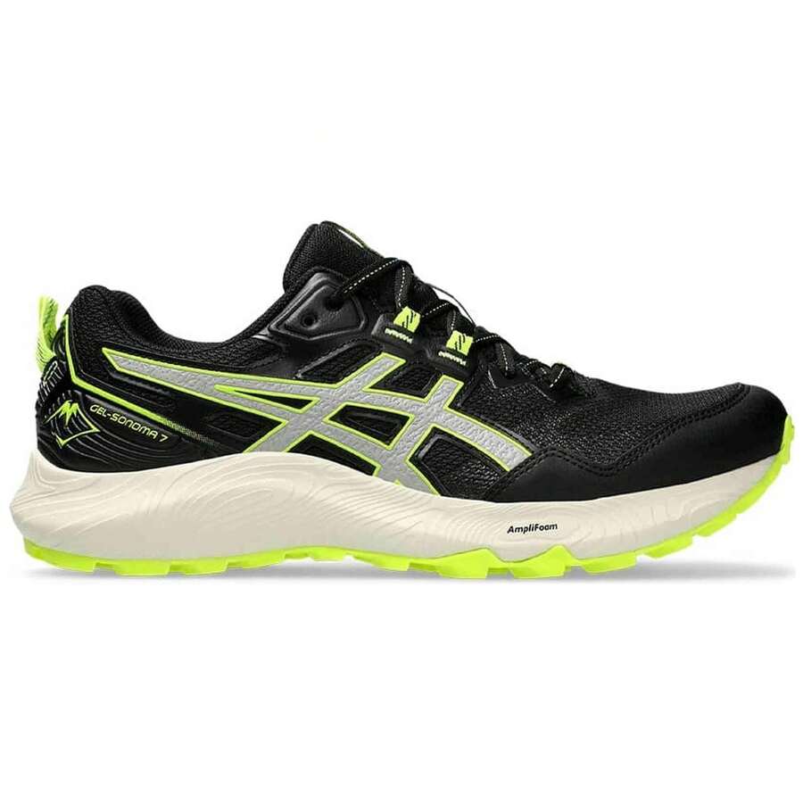 Asics Men Professional Running Shoes - Black - View 1