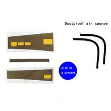 3pcs PlayStation5 Slim Console Dust Cover Sticker Set, Dust And Scratch Proof, Effectively Blocks Suspended Fibers, Particles And Hair, Enhances Gaming Experience - View 3