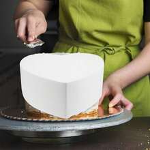 1pc Round White Foam Cake Model For Decorating And Making, Baking Demonstrations, Wedding Cake Design, Holiday Party Cake Decorations. Available In 4-Inch, 6-Inch, 8-Inch, And 10-Inch 12-Inch White Cake Models - Multicolor - View 5