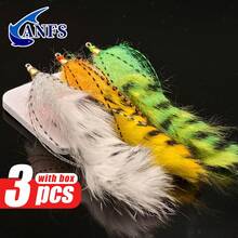 3 mồi câu cá Zonker Strip Streamer cỡ lớn, mồi câu cá Zonker Strip Streamer cầu vồng, mồi câu cá Zonker Strip cỡ lớn dùng cho câu cá nước mặn, câu cá rô, cá chó, cá hồi cầu vồng, cá hồi nâu. - Nhiều màu - Xem 1