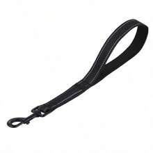 Short Dog Leash With Thick Handle, Durable Nylon Material Dog Training Control Leash With Reflective Design - Multicolor - View 9