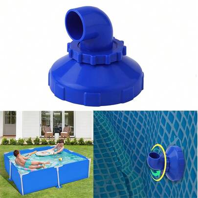 Rotatable Swimming Pool Sprinkler Head, Suitable For Swimming Pools, Ideal Choice For Summer Pool Accessories, Made Of Plastic Rotatable Sprinkler Head