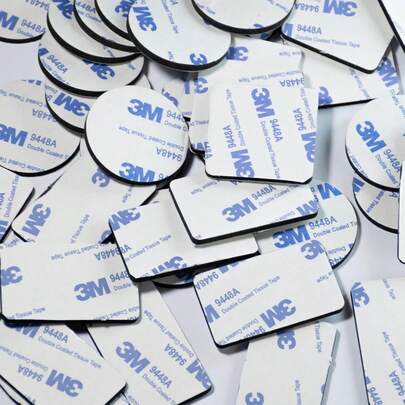 شريط رغوي ثنائي الوجه بسمك 3 مم، طبقتان من EVA، مناسب للجدران والأرضيات والأبواب والبلاستيك والسيارات والمنازل والمصانع والمكاتب وبالونات الزفاف وديكورات عيد الميلاد وغيرها