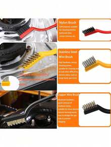 11 Stücke Fugenreinigungsbürsten-Set, Reinigungsutensilien mit steifen Borsten, geeignet für Küche, Badezimmer, Ecken, Spülen, Tassen, Teekannen, Flaschen, Mixer usw. Speziell für die Reinigung enger Stellen konzipiert, unverzichtbares Haushaltsreinigungsutensil für Badezimmer, Küche, Fenster, Wasserhähne, Toiletten, Fliesenfugen, Autos usw. - mehrfarbig - Übersicht 8