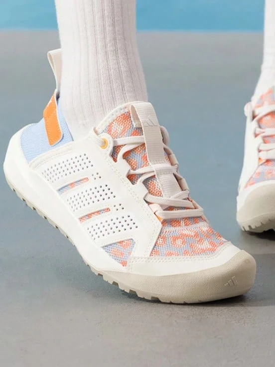 adidas DAROGA 25 健行鞋 男女同款 - 橘色 - 查看 1