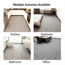 15/30 pezzi Adesivi per pavimenti antiscivolo simili a tappeti, rimovibili, spessi e durevoli, carta da parati in vinile impermeabile adesiva per camera da letto, bagno, cucina, piastrelle, piano di lavoro, rinnovo mobili, lavabile e facile da curare, adatto per camera da letto, bagno, sala da pranzo, decorazione parete cucina, decorazione casa, materiali per rinnovo pavimenti e pareti di casa - multicolore - Visualizzare 6