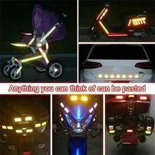 5cm X Reflective Warning Tape, Car Reflective Tape, Warning, Decorative Car Sticker, OJ3X Color Grille Reflector - A - View 7
