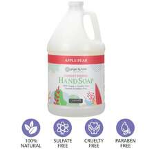 Ginger Lily Farms Botanicals All-Purpose Liquid Hand Soap Refill, 100% Vegan &Amp; Cruelty-Free, Apple Pear Scent, 1 Gallon (Pack Of 4) - ColorA - 查看 6