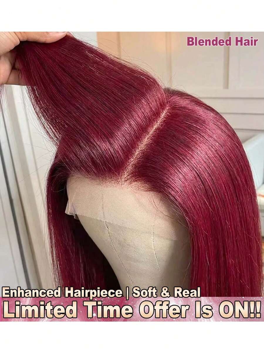 200% Density 34 Inch 13*4 Straight HD Transparent Lace Front Wigs With Baby Hair - Pre Plucked Pre Bleached Lace Frontal Wigs Glueless With Natural Hairline - Brazilian Virgin Pre Cutting Pre Pulling Pre Ironing Lace Closure Wigs Frontal Glueless - Wear And Go No Glue Needed No Skills Human Frontal Hair Wigs Glueless Weaves Wigs For Women Daily Use Blended Hair