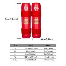 GINGPAI Thick Protective Leg Guards For Adult & Youth Kickboxing, Muay Thai, MMA Training - Multicolor - View 5