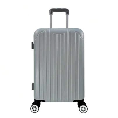 Maleta de Cabina 20 Pulgadas Equipaje de Mano para Avión 10KG, Maleta de Viaje con Ruedas Dobles 360°, Candado Integrado y Gancho para Colgar Bolsas