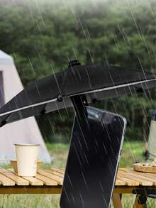 迷你手机遮阳伞，手机夹伞，便携式手机遮阳罩，带手机支架的户外防水遮阳伞，防紫外线迷你伞，通用手机遮阳罩，户外防眩光手机遮阳罩，户外活动、露营、度假、毕业礼物必备，遮挡阳光和雨水，旅行必备 - 彩色 - 查看 5