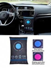 1/2pcs Reusable Silicone Car Dehumidifier Bag - Ideal For Absorbing Moisture, Preventing Dampness, Humidity And Condensation In Vehicle Interior Or Home, Dehumidifier For Home, Spring Summer Picks, Brides Maid Gifts, Room, Bedroom Decor, Beach, Travel, For Men, For Women, Vacation, Women's Day, Travel Essentials, Wedding Favors, Y2k, Bedroom, Car Accessories Women, Kitchen Decor, Cute Stuff - A - View 9