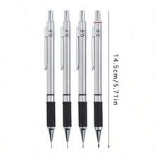 Metal Mechanical Pencil Set With Pencil Grip Leads Art Drawing Student Office Supplies 0.5/0.7/0.9/2.0mm Automatic Pencil - Sets - View 6