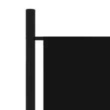 Biombo divisor de 3 paneles negro 150x180 cm multifuncional y gran capacidad ahorra espacio y fácil de limpiar estable y estético ideal para sala de estar comedor y dormitorio - Unitalla - Ver 5