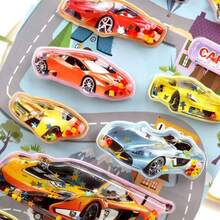 3D立体注水贴纸画，交通工具汽车注水贴纸，水晶小贴纸 - 彩色 - 查看 4