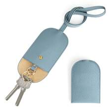 Cute Strap Style Leather Keychain, Suitable For Men And Women - Multicolor - View 2