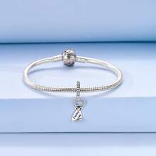 Hapour 幸运拉环吊坠，适配原装手链项链，925 纯银，精美个性化设计，串珠 DIY 首饰，派对礼物 - BKTC2009 - 查看 3