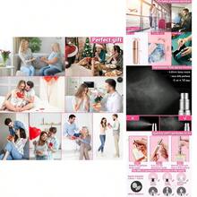 Travel Perfume Bottle Refillable Atomizer, 5ML Perfume Atomiser, Leakproof Portable Perfume Sprayer (Rose Gold) - 玫瑰金色 - 查看 1