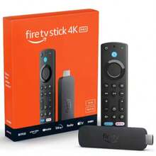 Amazon Fire TV Stick 4K Max  2nd Gen Streaming Device With Wi-Fi 6E Support, Ambient Experience, And Alexa Voice Remote - Black - View 1