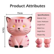 INS Cute Cartoon Creative Makeup Brush Holder/Storage Cup - Multicolor - View 6