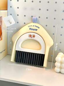 Mini Desktop Dustpan And Broom Set, Student Dorm Desk Computer Keyboard Cleaning Small Broom And Dustpan - Mini - View 6